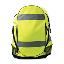 R3 Safety 993701 Back Pack, Hi-Visibility, Lime Green, RTS993701, RTS 993701
