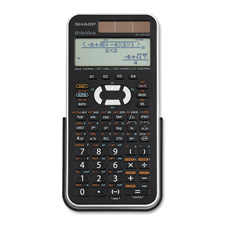 SHR ELW516XBSL Sharp 556 Fnctn 4-Line Solar Scientific Calculator SHRELW516XBSL
