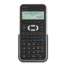 SHR ELW535XBSL Sharp 335 Fnctn 4-Line Solar Scientific Calculator SHRELW535XBSL