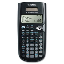 Texas Instruments TI36PRO Scientific Calculator w/Multi View, 3-1/3'' x 7-1/4'' x 3/4'', BK