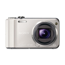 Sony DSCH70 Digital Camera, 10x Optical Zoom, 16.1MP, Silver, SONDSCH70, SON DSCH70