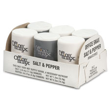 OFX 00056 Office Snax Mini Salt & Pepper Shaker Set OFX00056