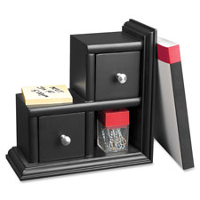 VCT 89015 Victor Midnight Black Collection Revrsble Bookends VCT89015