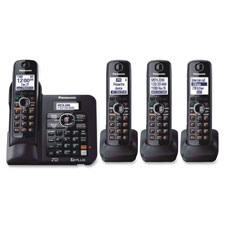 PAN KXTG6644B Panasonic Digital Cordless Answering System  PANKXTG6644B