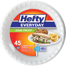 PCT D21851 Pactive Corp. Hefty Soak Proof Study Paper Plates PCTD21851