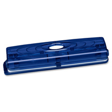 BSN 62898 Bus. Source Translucent Blue Three-hole Punch BSN62898