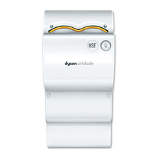 Dyson 1980801 Hand Dryer, Airblade, Hygenic, White