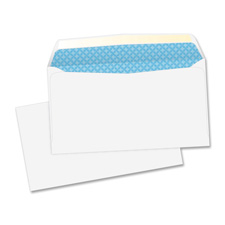 QUA 10412 Quality Park Blue Tint Security Bus. Envelopes QUA10412