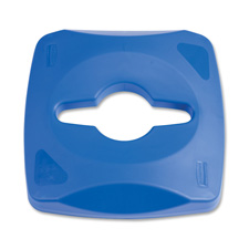 RCP 1788374 Rubbermaid Square Recycling Container Combo Lid RCP1788374