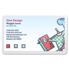 BSN 20861 Bus. Source .5mil Business Card Laminating Pouches BSN20861