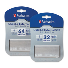 VER 97634 Verbatim Store N' Go USB 3.0 Ext Solid State Drive VER97634