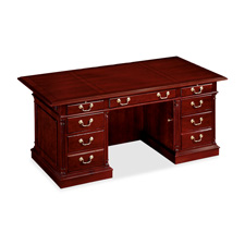 DMI 799036 DMi Keswick Collection Executive Double Pedestal Desk DMI799036