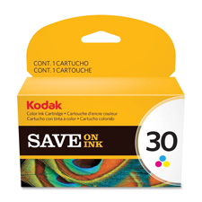 Kodak 1022854 Kodak Ink Cartridge, No. 30, 275 Page Yield, Tri-Color