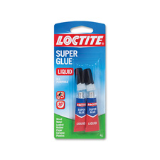 Loctite 1363131 Liquid Super Glue Tubes, 14 oz., 2/PK, Clear, LOC1363131, LOC 1363131
