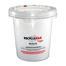 Strategic SUPPLY040 Recycle Kit, 5Gal., Ballast Disposal, White/Red