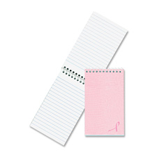 RED 31121 National Brand Pink Ribbon Memo Book RED31121