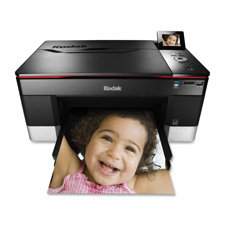 Kodak 1326479 Wireless Printer, 8-6IPM, 100 Sht Cap, 16'' x 15'' x 7-1/5'', BK