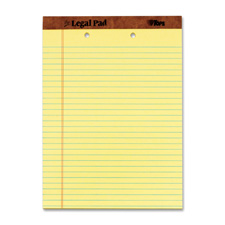TOP 7531 Tops 2-Hole Punched Legal Pad TOP7531