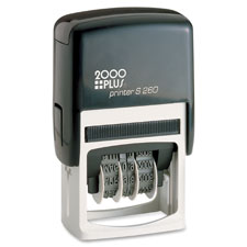COS 065005 COSCO 2000 PLUS Economy Self-Inking Dater COS065005