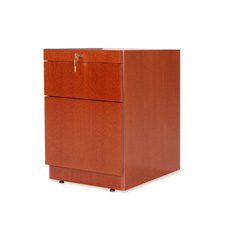 Rudnick ALP76CH Box/File Credenza Pedestal, 18'' x 15'' x 20'', Cherry, RUDALP76CH, RUD ALP76CH