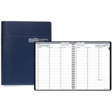 HOD 27207 House of Doolittle Professional Weekly Planner Ruled for 15-Minute Appointments HOD27207