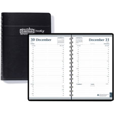 HOD 28802 House of Doolittle Memo Size Daily Appointment Book with 15-Minute Schedule HOD28802