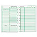 Day-Timer 2 Months/2 Pages Per Day Undated Refills
