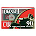 Maxell UR-90 Normal Bias Audio Cassette, 90 Minute, MAXUR90, MAX UR-90