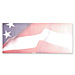 Geographics 47377 GeoFlag Envelopes, No. 10, 24 lb., 8-1/2'' x 11'', 50/PK, GEO47377, GEO 47377