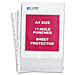 C-Line A4 Size Top-Loading Sheet Protectors