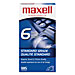 Maxell Standard VHS Videocassette - 0.05" - 120Minute(s) - SP, 360Minute(s) - EP - Analog Videocassette