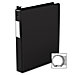 Acco/Wilson Jones 364-14NB Hanging/Locking Round Ring Binder, Vinyl, 1''Cap., 11'' x 8-1/2'', BK, WLJ36414NB, WLJ 364-14NB