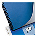 GBC 25030 Grain Presentation Cover, 8-3/4'' x 11-1/4'', Navy, GBC25030, GBC 25030