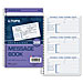 Tops 4006 Important Message Book, 300 Sets, 8-1/2'' x 5-1/2'', WE/CY Paper, TOP4006, TOP 4006