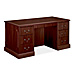 HON 94251NN Double Pedestal Executive Desk, 60'' x 30'' x 29-1/2'', Mahogany, HON94251NN, HON 94251NN