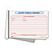 Tops 3373 Avoid Verbal Orders Book, 2-Part, 4-1/4'' x 7'', 50/PD, TOP3373, TOP 3373