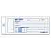 Rediform 8L801 Rent Receipts, Carbonless, 2 Parts, 2-3/4'' x 7'', RED8L801, RED 8L801