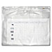 Anglers 564 Data Batch Bag, w/ Vinyl Zipper, 16-1/4'' x 12-1/2'', Clear, ANG564, ANG 564