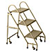 Cramer 1130-19 3-Step Folding Platform Ladder, 19-1/2'' x 27-1/2'' x 33-3/8'', Beige, CRA113019, CRA 1130-19