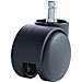 Master Caster 94226 Futura Caster, B Stem, H Wheel, 7/16''Dx7/8''H, Black, MAS94226, MAS 94226