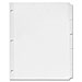 Sparco Laminated Write-On Erasable Tab Indexes