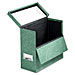 Globe Weis 591GRE Storage Case, Letter, 12-1/8'' x 4-3/4'' x 10-1/8'', Green Marble, GLW591GRE, GLW 591GRE