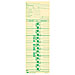 Tops 12533 Time Cards, Num Days, Payroll Deductions, 100/PK, 3-1/2'' x 10-1/2'', TOP12533, TOP 12533