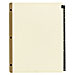 Kleer Fax Preprinted Index Dividers