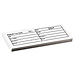 3M 7671-4 Printed Fax Note, 1-3/8'' x 3-7/8'', White, MMM76714, MMM 7671-4