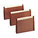 Esselte 85141 Expanding File Pockets, Vertical, 1-3/4'' Exp, Letter, 10/BX, Red, ESS85141, ESS 85141