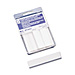 C Line 87447 Self-Adhesive Shelf Label Strip w/ Insert, 10/BX, 4'' x 7/8'', WE, CLI87447, CLI 87447