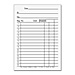 Sparco 01900 Single Carbon Sales Book, 2-Parts, 3-5/16'' x 5-1/8'', SPR01900, SPR 01900