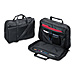Sparco 02064 Leather Business Case With Handle, 17'' x 5'' x 11'', Black, SPR02064, SPR 02064