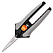 Fiskars 99217097 Scissors, Spring Action, 5'' L, Right/Left Hand, Black/Gray, FSK99217097, FSK 99217097